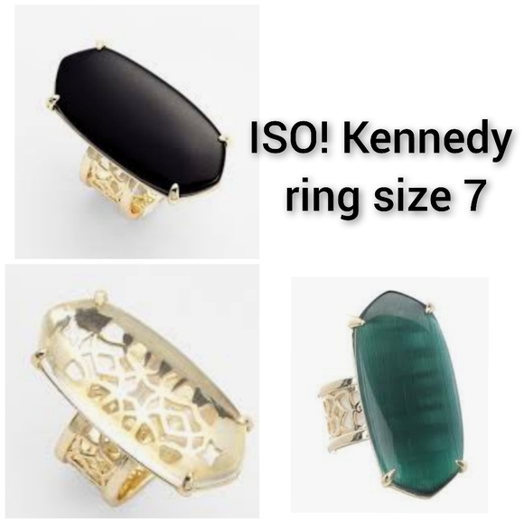 FOUND! Kennedy ring any color size 7 - Picture 1 of 1